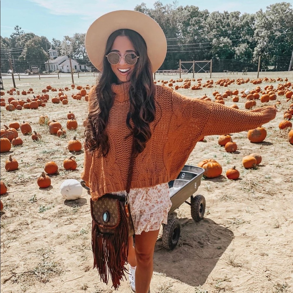 Chunky knit sweater